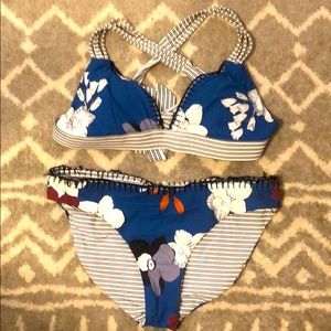 Red carter bathing suit